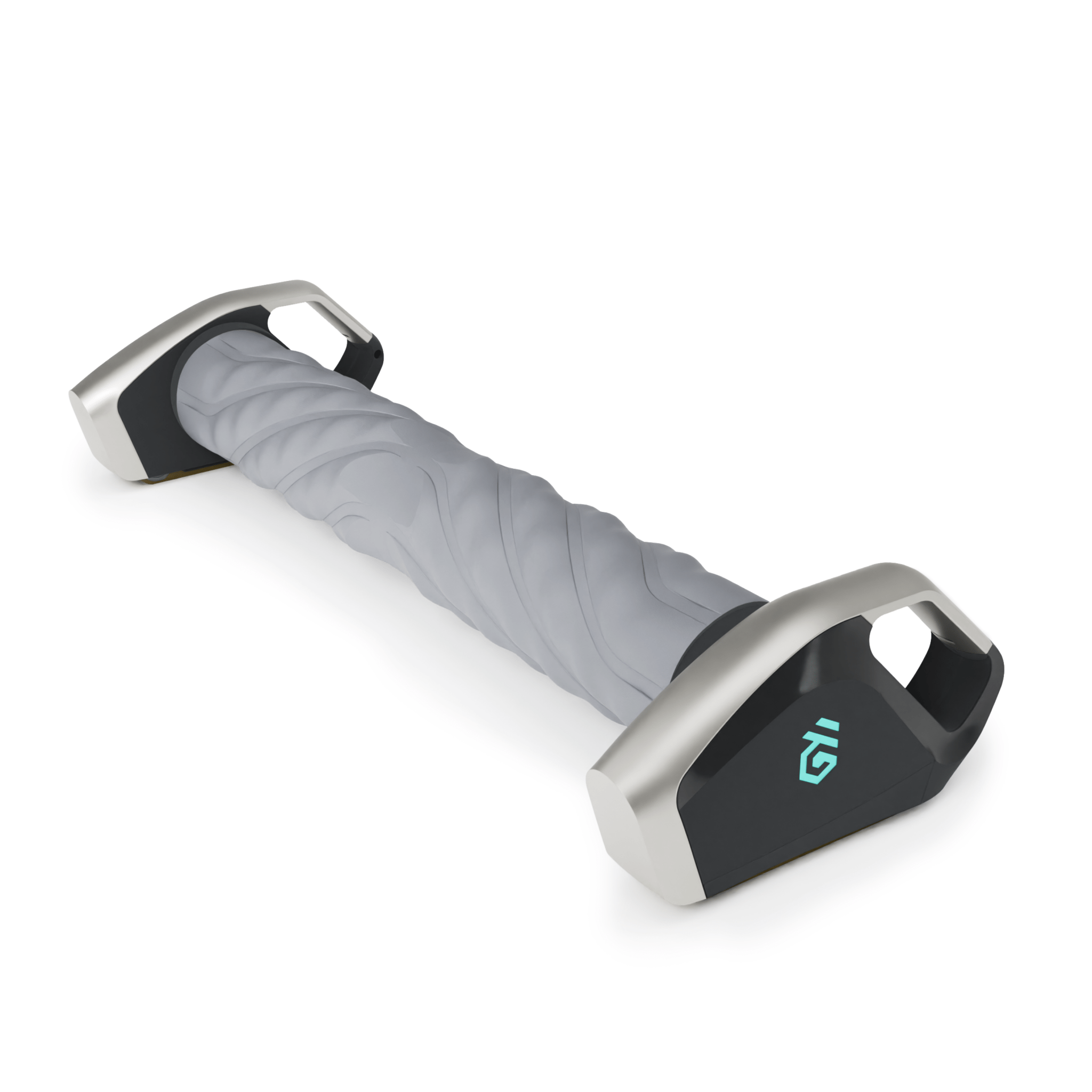 Person using RheoFit A1 for calf and hamstring muscle recovery